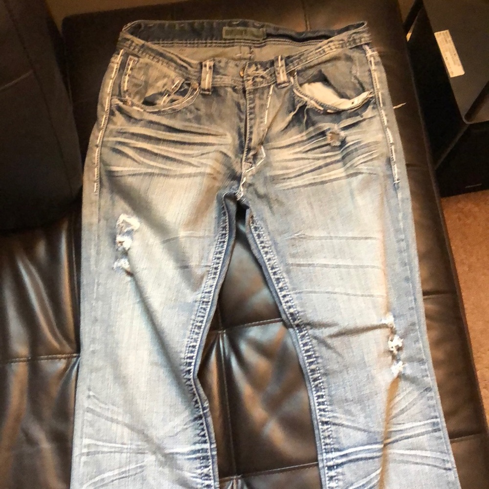 Men’s Buckle Division Jeans.